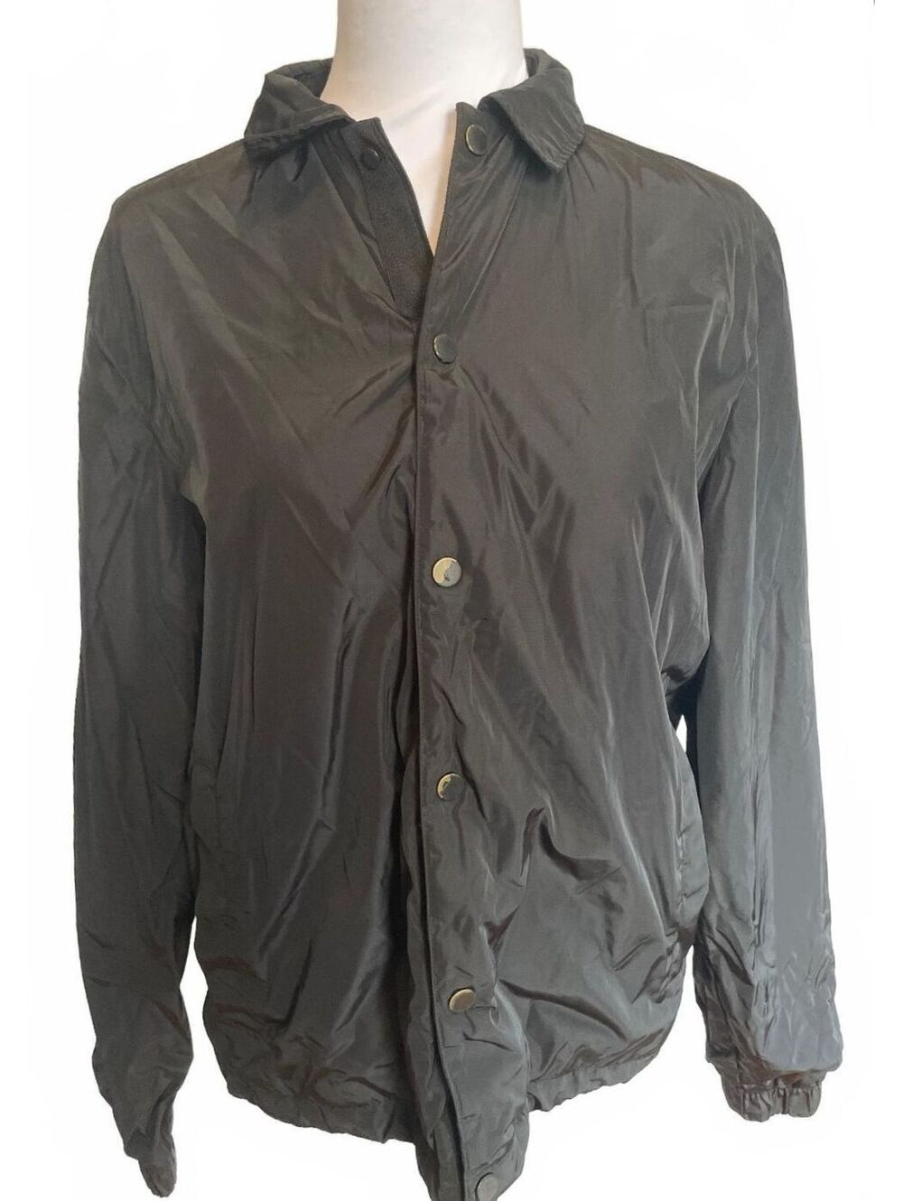 Everlane Black Coach Jacket S Lightweight 90s Minimalist Gorpcore Normcore